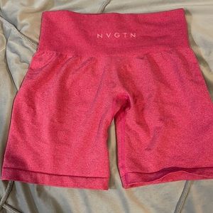 NVGTN-Fushia Pro Shorts